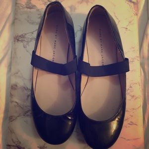 Black patent leather Marc by Marc Jacobs flats